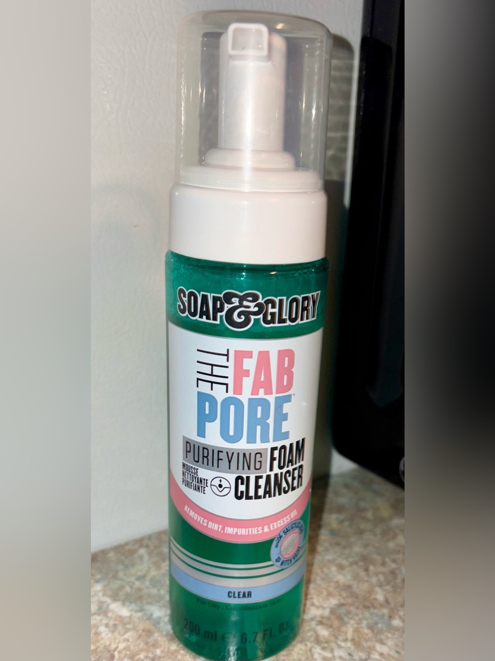 NEW Soap & Glory The Fab Pore Foaming Cleanser
